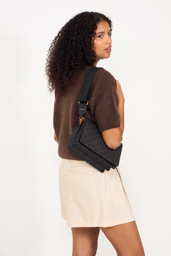 Loenna Shoulder Bag - Dark Chokolate
