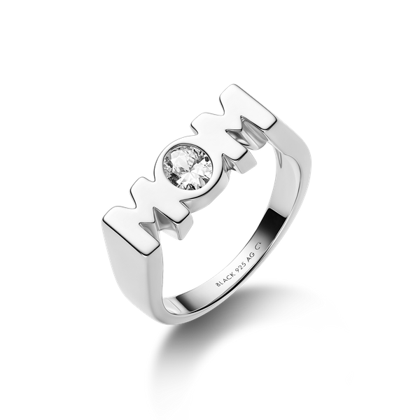 Mom Royal Ring - Silver