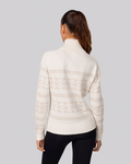 Dalsbygda Woolmix Halfzip-tröja - Tofu White