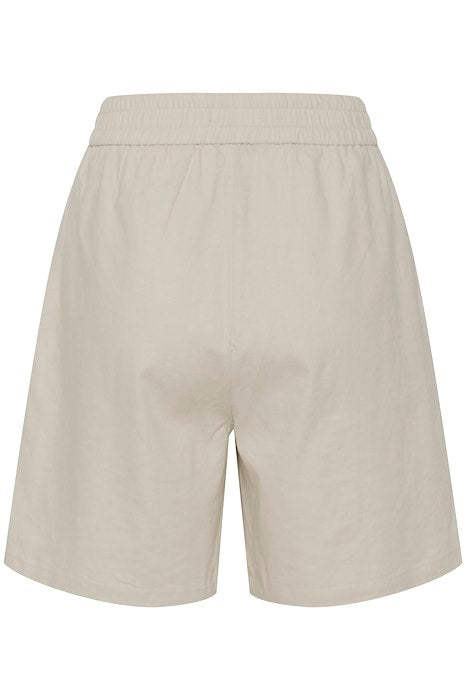 LizaGZ Linen Hw Shorts - Ancient Scroll