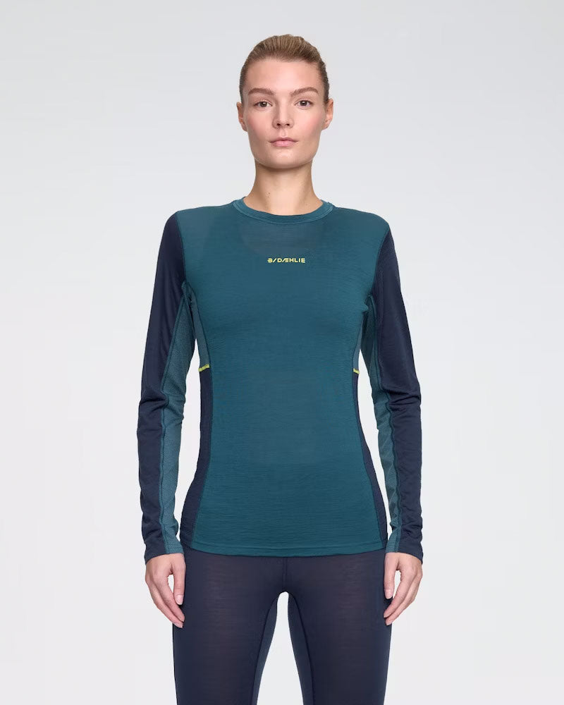 Performance Wool Long Sleeve - Teal