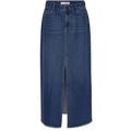 Sean Denim Long Skirt -  Denim Blue
