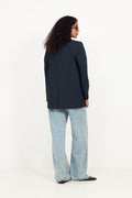 Rita LS Blazer - Dark Sapphire