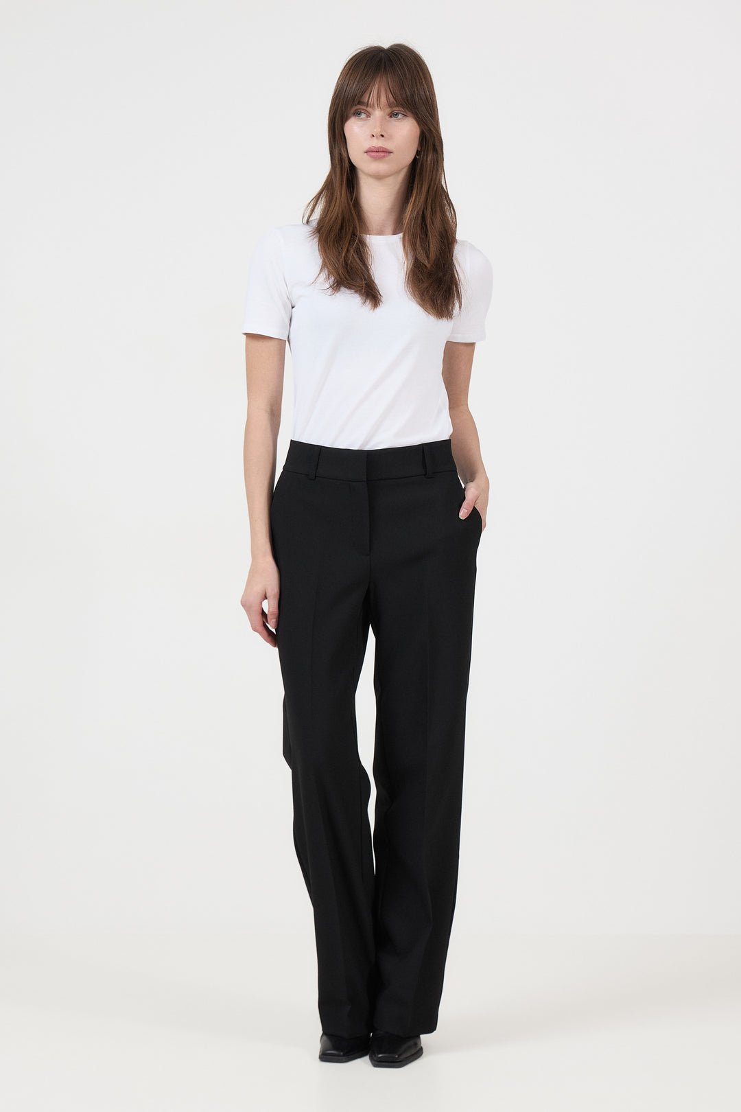 Rita MW Wide Pant - Black