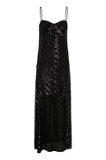 Gliragz Long Dress - Black Sequins