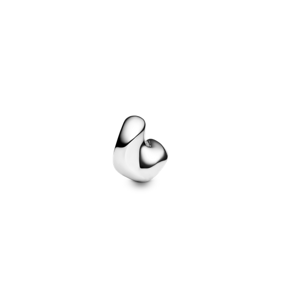 Saddle Earrings Small - Silver