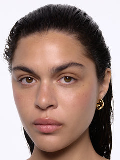 Saddle Earrings Small - Gold