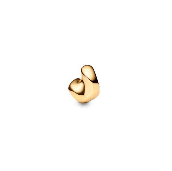 Saddle Earrings Small - Guld
