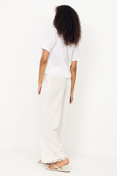 Odesa Linen Blouse - White