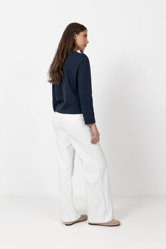 Essential Ls Boxy Tee - Dark Sapphire