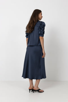 Bovary Skirt - Midnight Blue