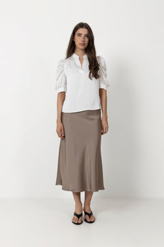 Bovary Skirt - Dark Taupe