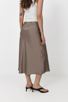 Bovary Skirt - Dark Taupe