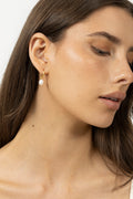 Significant Pearl Hoops - Guld
