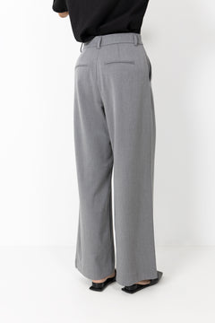 Henrika Hw Pants - Grey Melange
