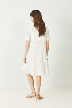 Yasholi Ss Dress S. - Star White