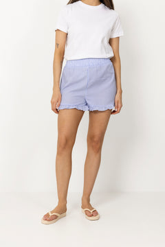 Sonja Shorts - Blue/White Stribe