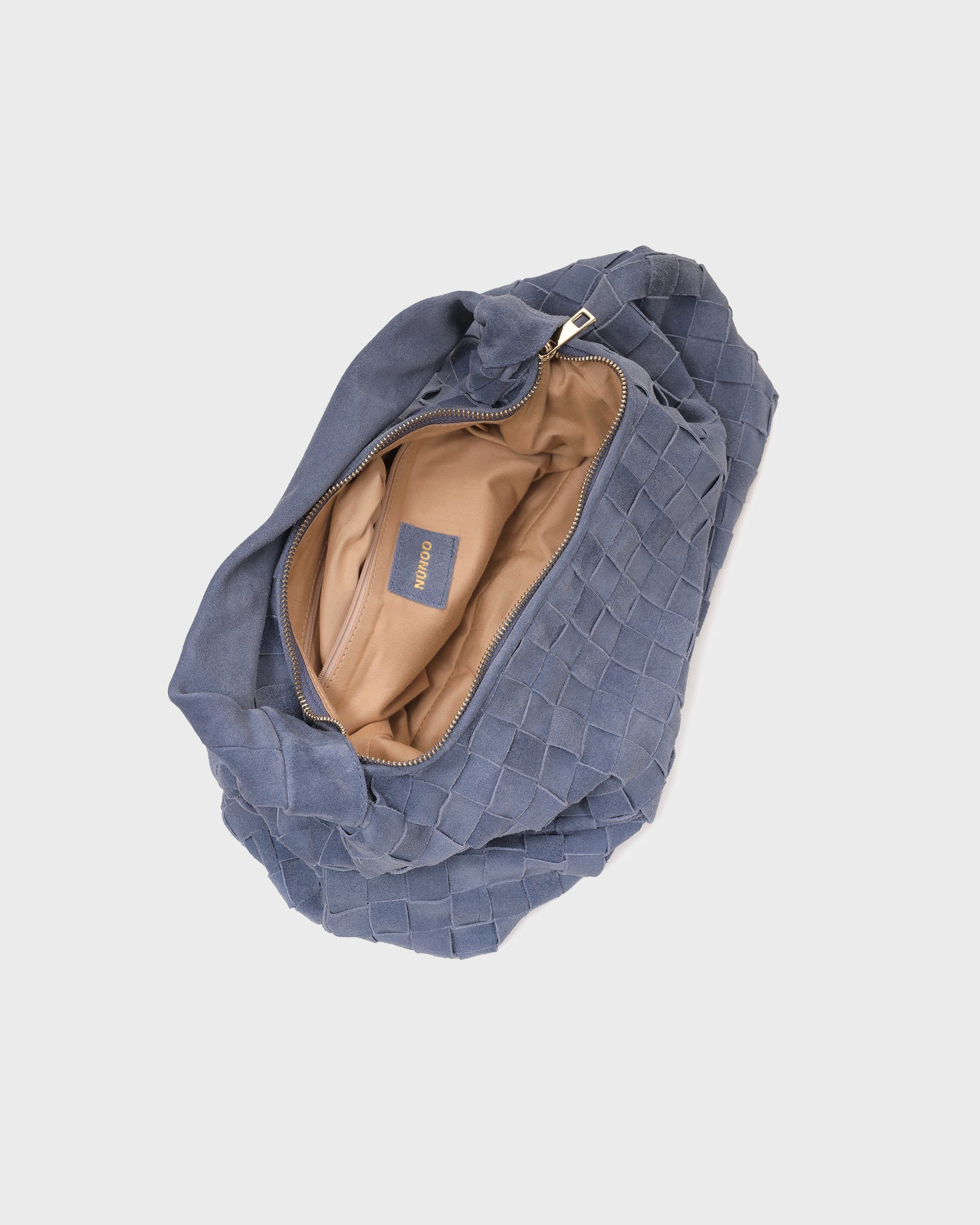 Big Dandy Braided Suede - Jeans med guld