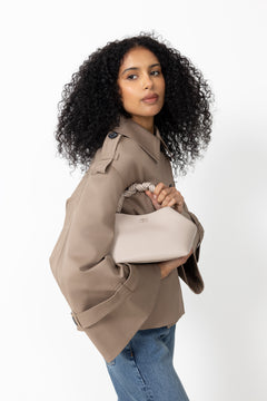Ganni Bou Bag Small - Oyster Gray