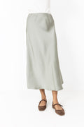 Bovary Skirt - Smoke Green