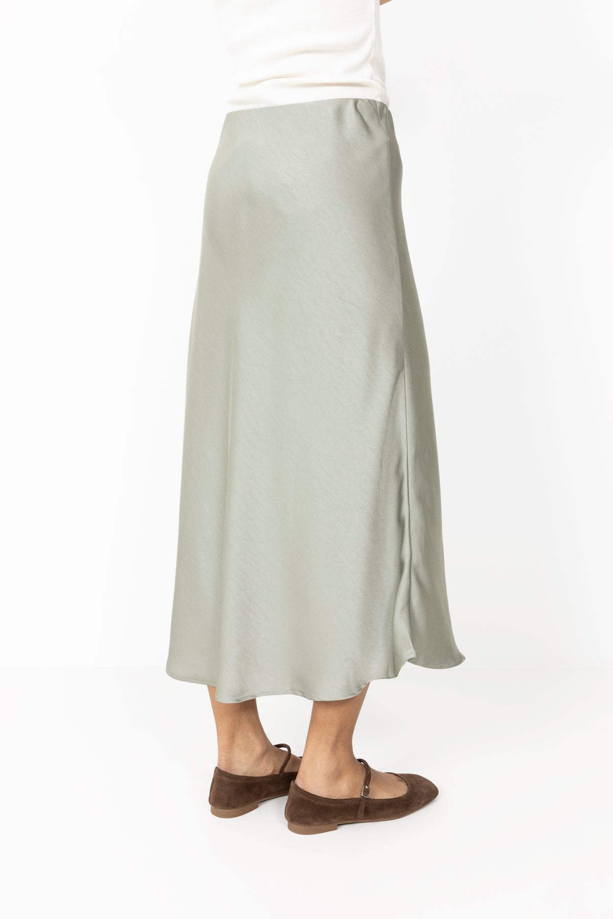 Bovary Skirt - Smoke Green