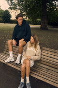 W. Varsity Hoodie - Sand