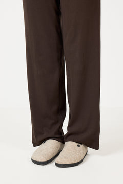 Zermatt Shearling Wool Felt Narrow - Eggnog