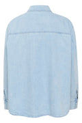 CollettePW SH - Whiteish Blue Denim