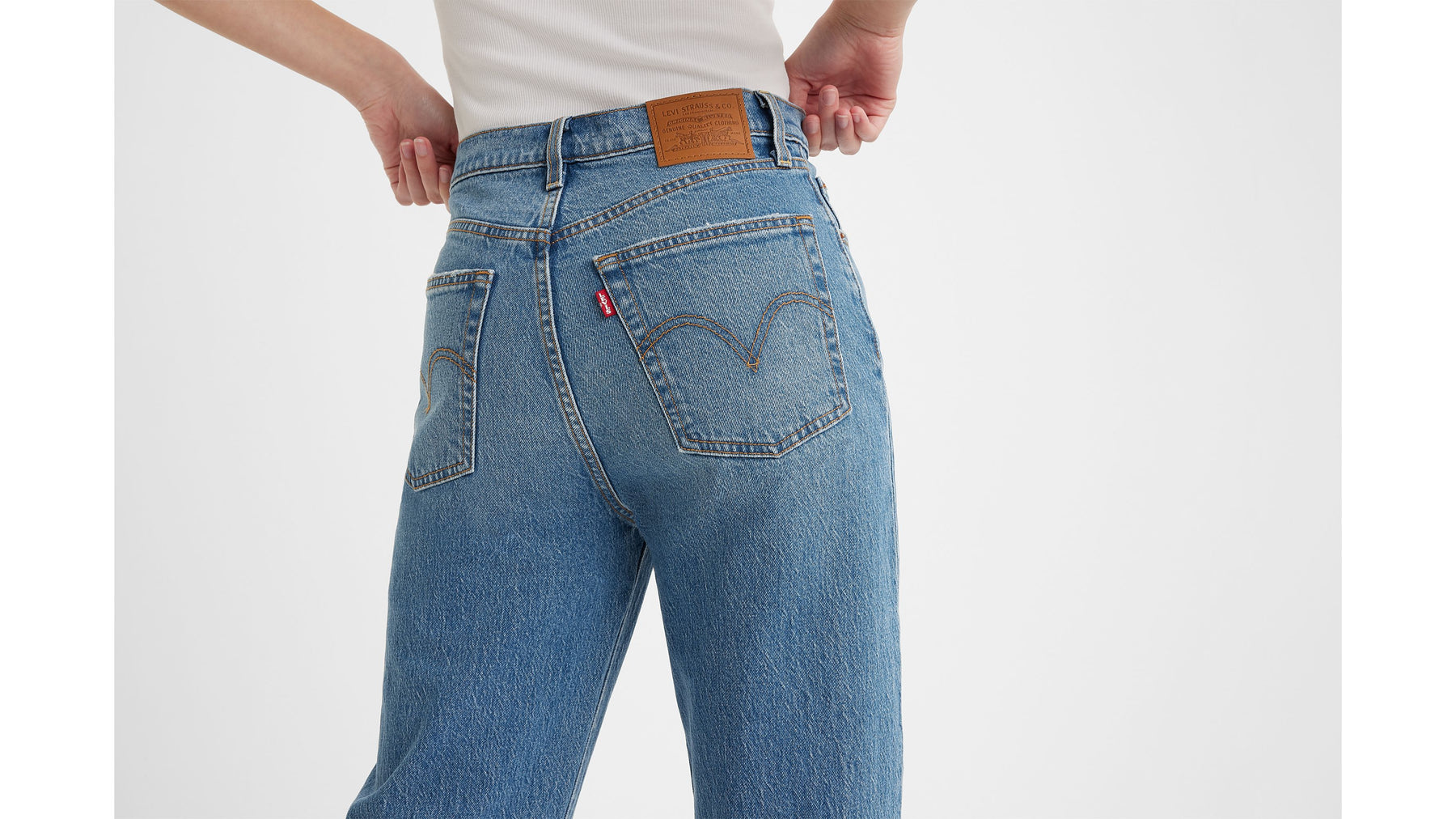 Ribcage Full Length Jeans - Dance Around