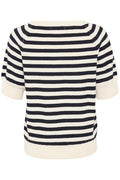 GlenniePW Pullover - Dark Navy Stripe