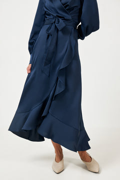 Iza Midi Dress - Blue