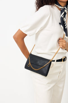 Falabella Wallet Crossbody Bag - Black