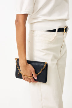 Falabella Wallet Crossbody Bag - Black
