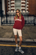 W. Varsity Hoodie - Burgundy