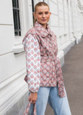 Sheila Jacket - Pink Rush/Ice Cream