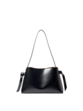 Stella Medium Leather Bag - Black