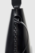 Stella Medium Leather Bag - Black