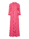Yassavanna Long Shirt Dress - Cyclamen Bittersweet