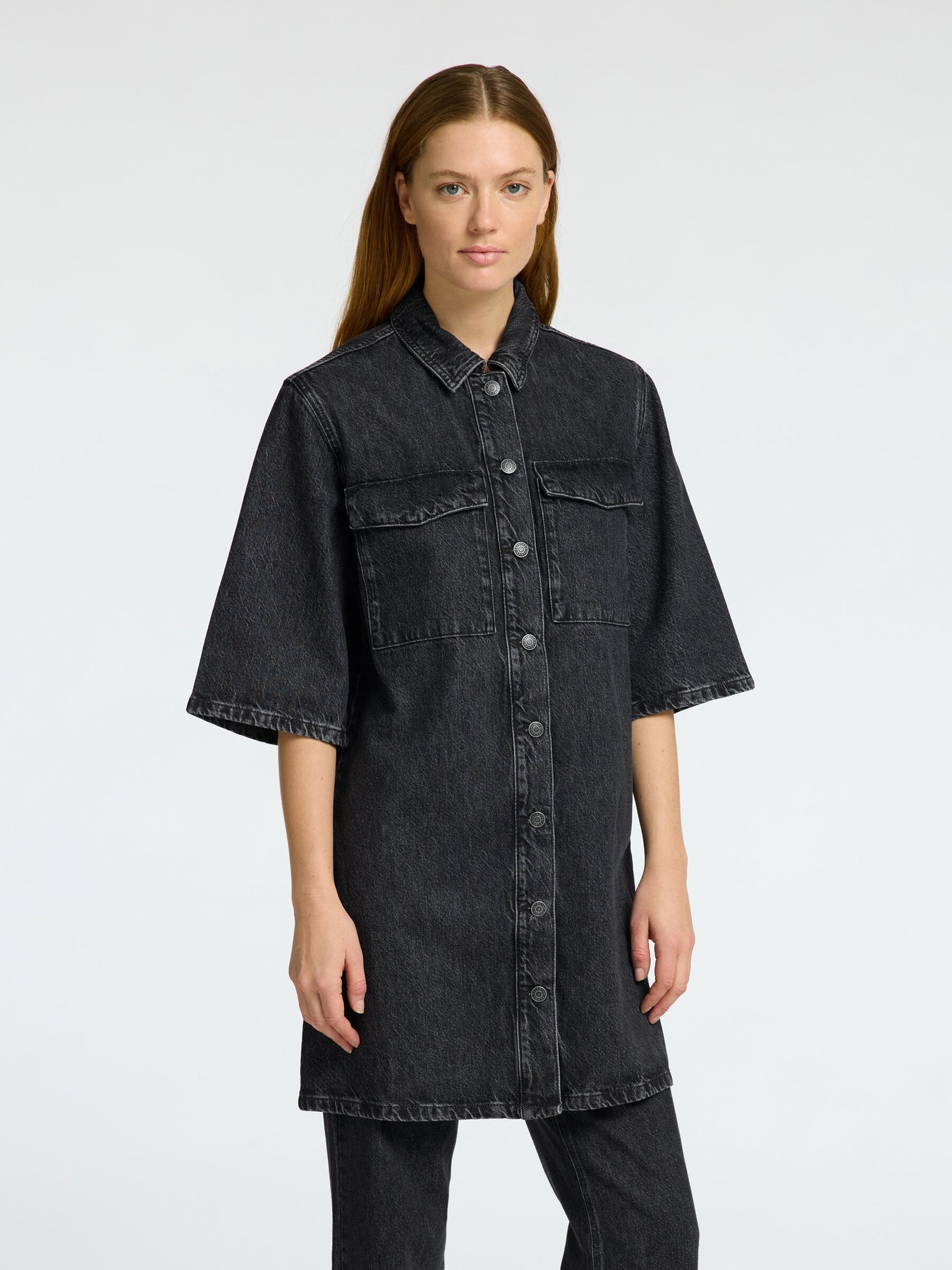 Harper Short Dress - Svart