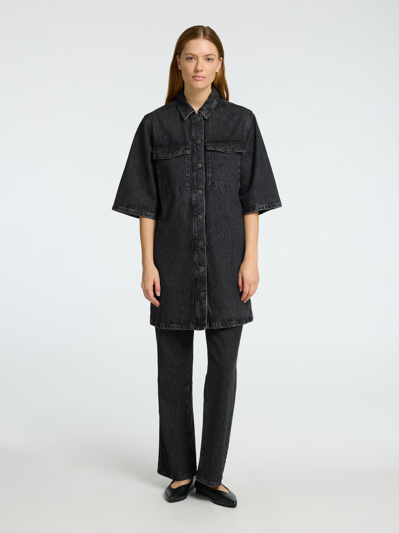 Harper Short Dress - Svart