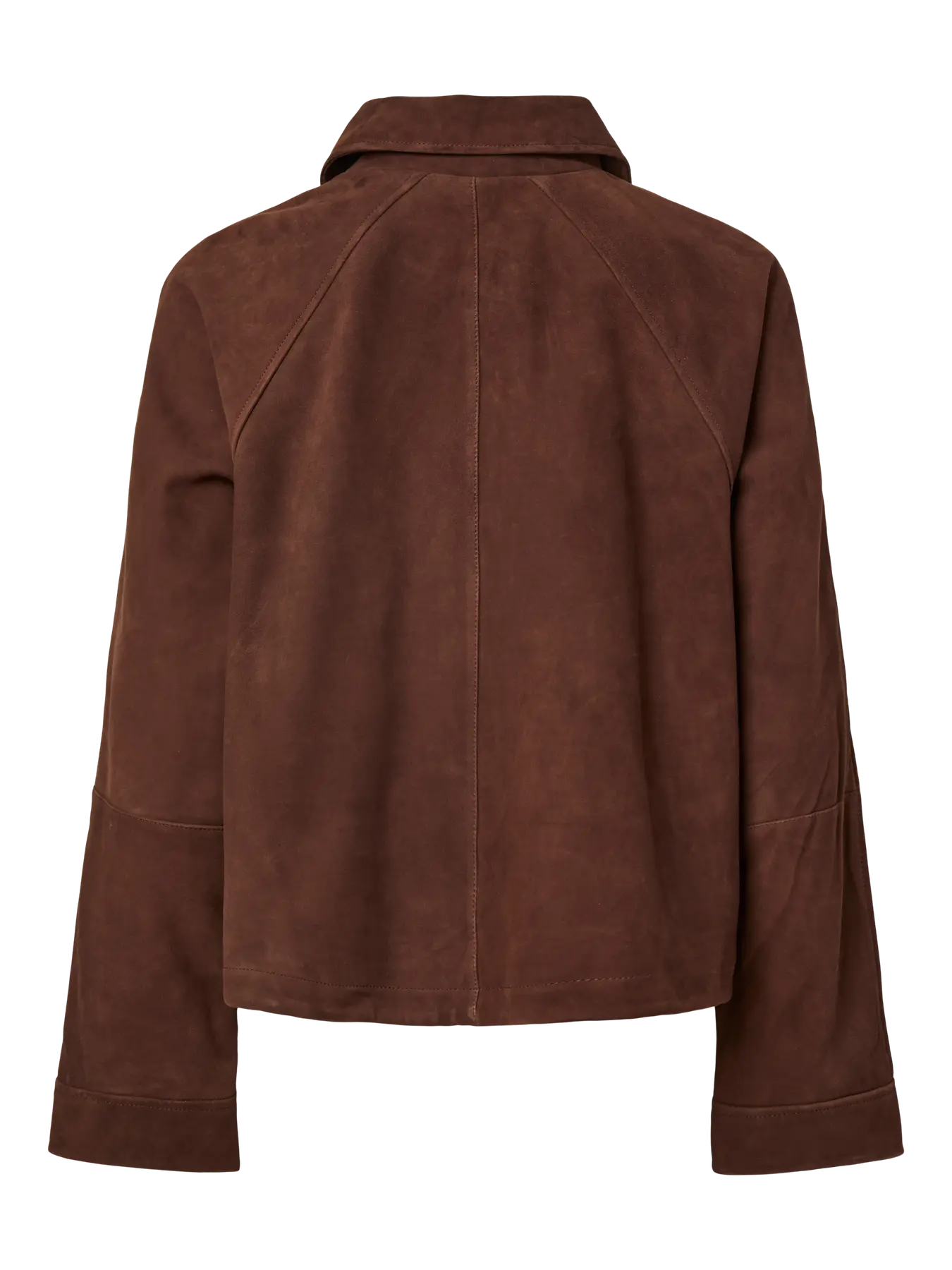 Yasnoel Suede Leather Bomber Jacket - Ex - Pinecone