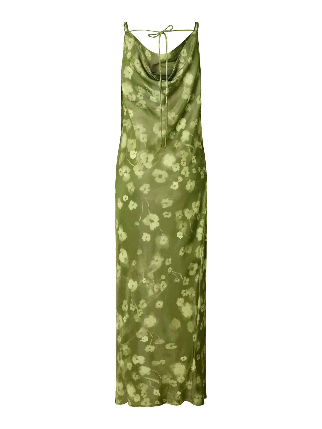 Giona Slim Ankle Strap Dress B - Lint Aop Flower
