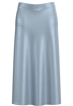 Slflena Hw Midi Skirt - Dusty Blue