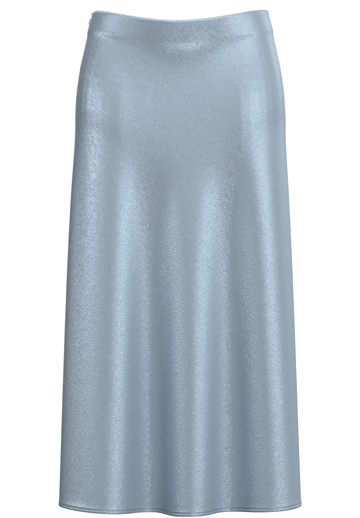 Slflena Hw Midi Skirt - Dusty Blue