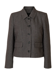 Fitted Camilla Short Blazer - Black Structure