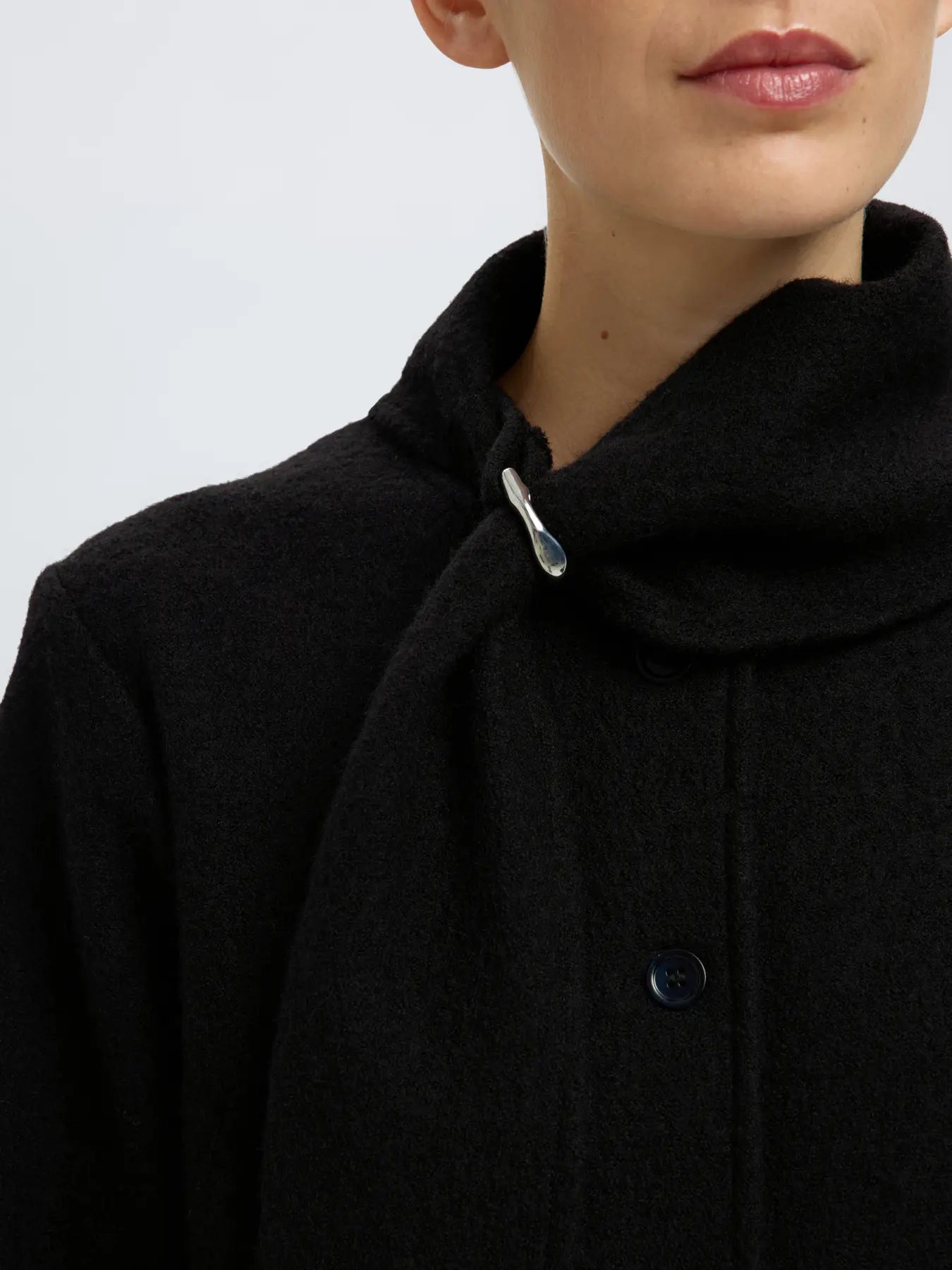 Darla Ls Knit Jacket - Black