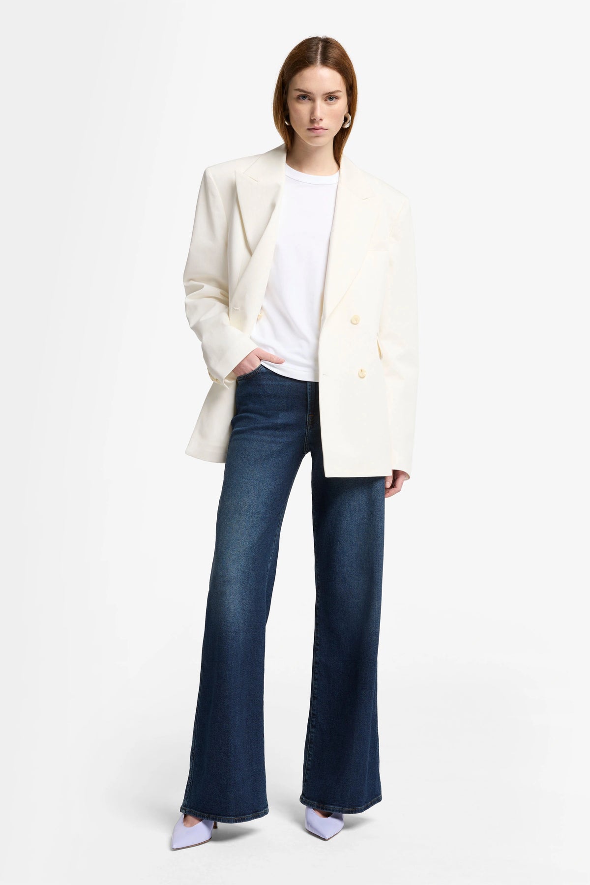 Wide leg-jeans