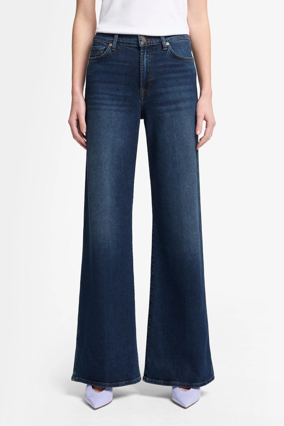 Wide leg-jeans