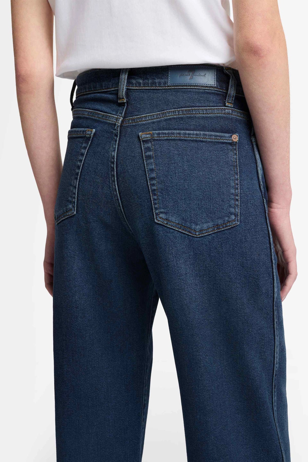 Wide leg-jeans