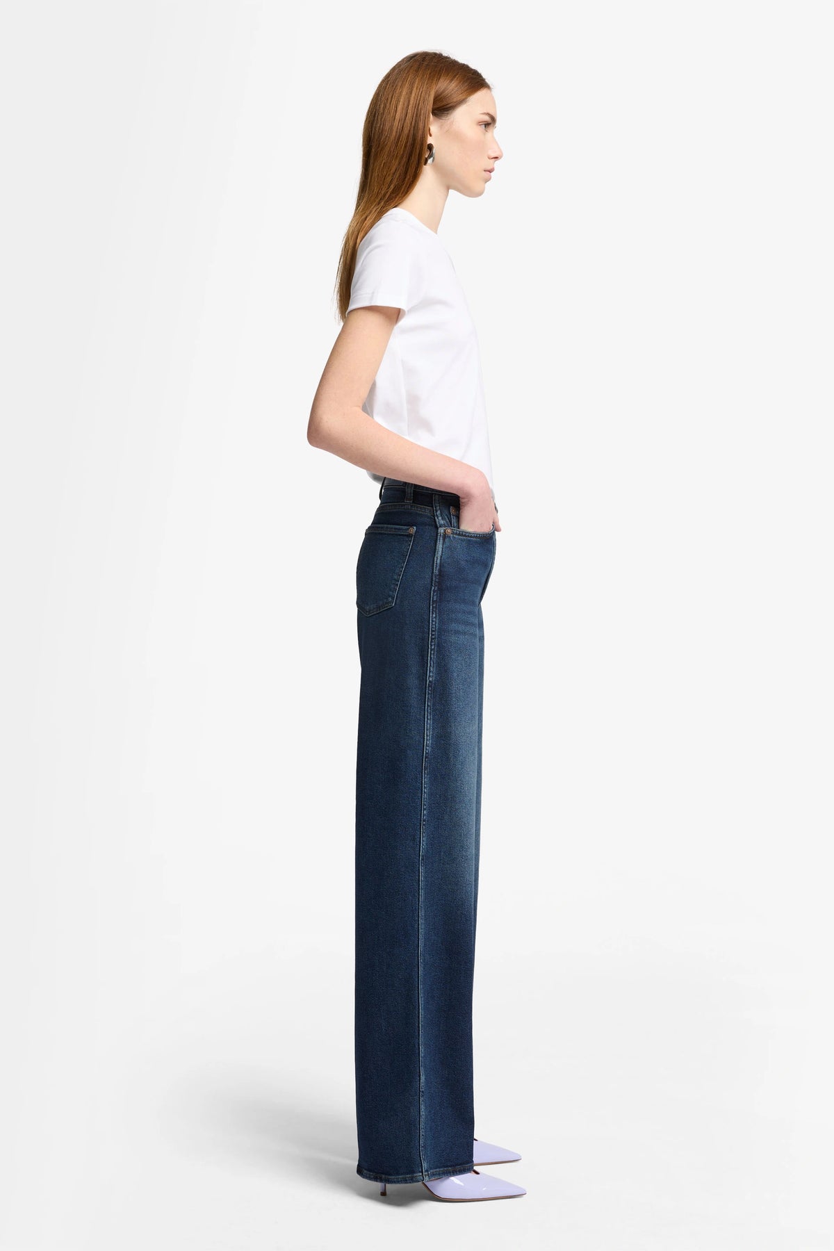Wide leg-jeans
